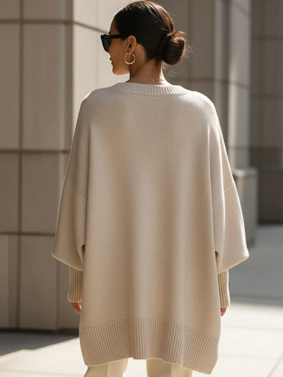 Effortless Elegance Oversized Poncho