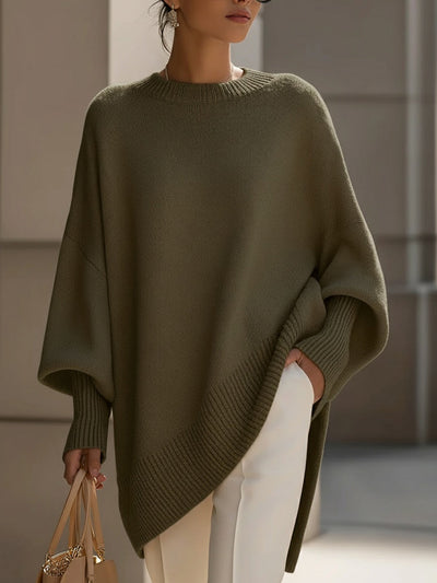 Effortless Elegance Oversized Poncho