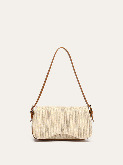 Straw Woven Shoulder Bag