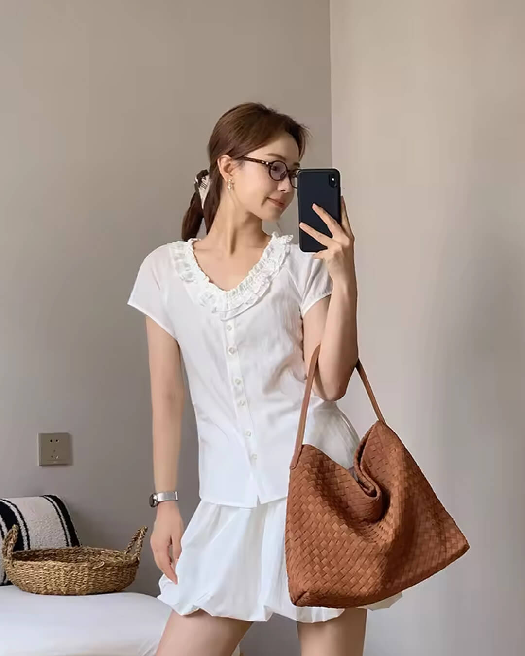 Marceline Suede Tote Bag