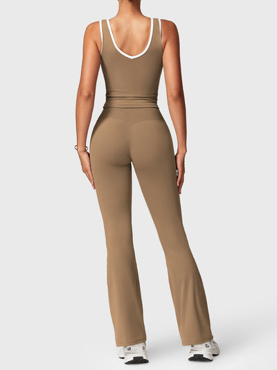 Yeoreo Alberta Contrast Trim Sports Set