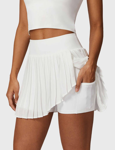 Yeoreo Crop Top Tennis Skirt Sets