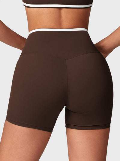 Yeoreo Alberta Contrast Trim Shorts