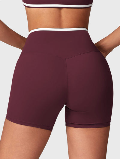 Yeoreo Alberta Contrast Trim Shorts