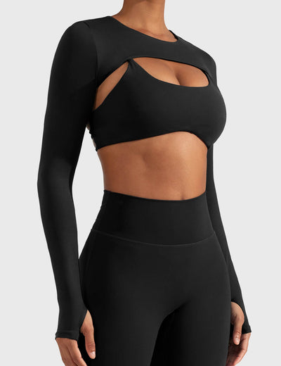 Yeoreo Crissy Long Sleeve Bolero Shrug