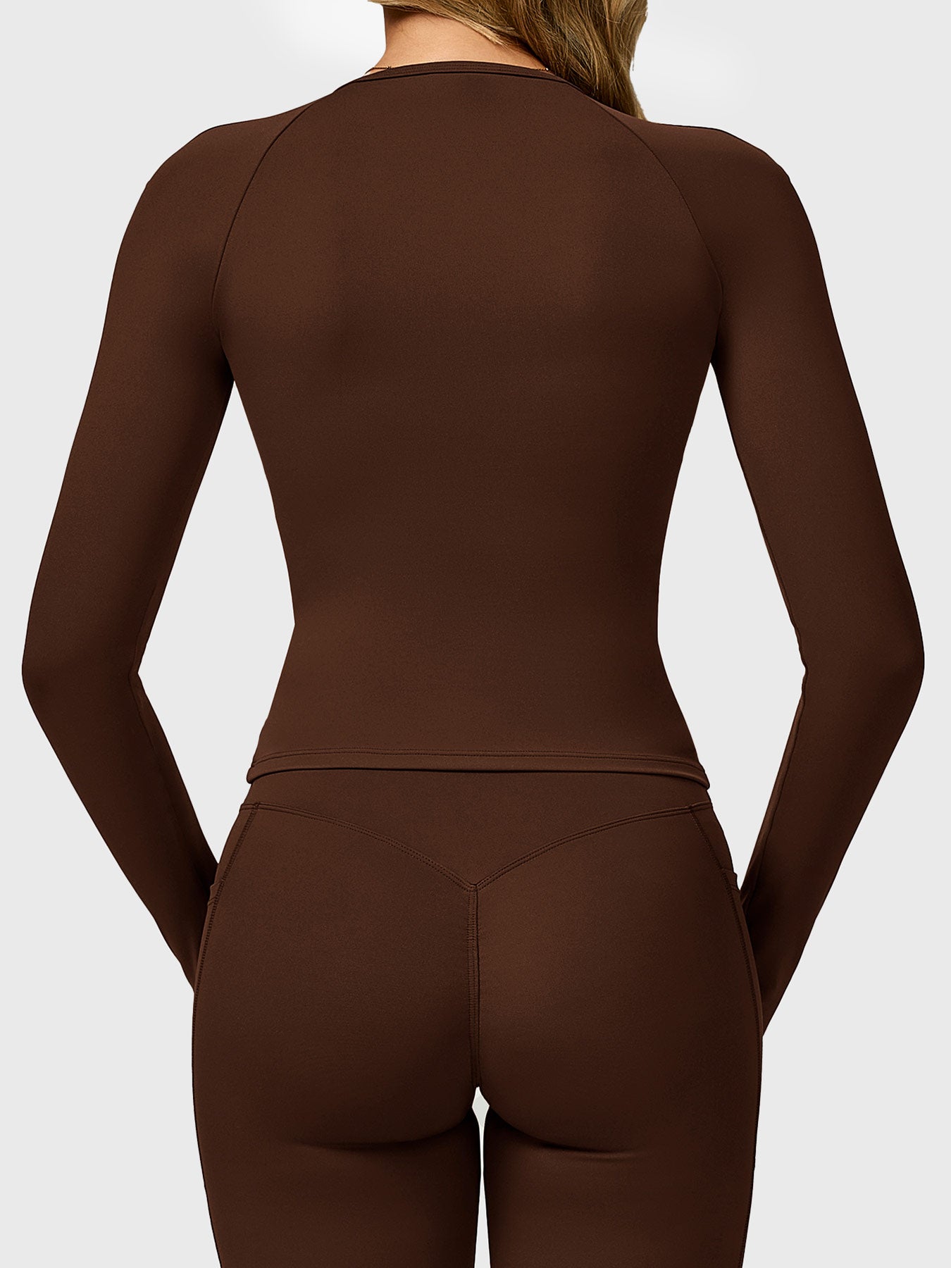 Yeoreo Lesley Sculpted Long Sleeves Top