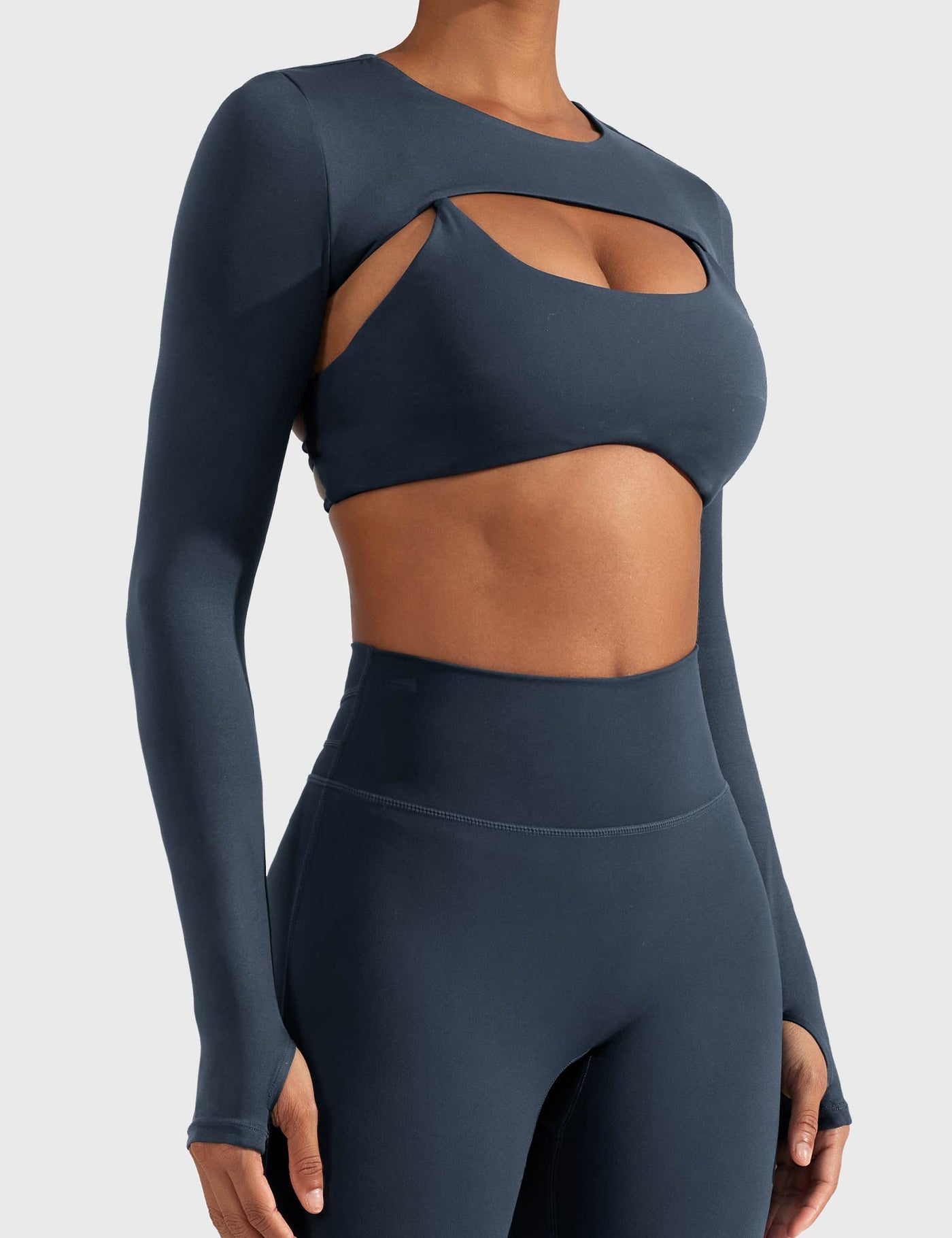 Yeoreo Crissy Long Sleeve Bolero Shrug