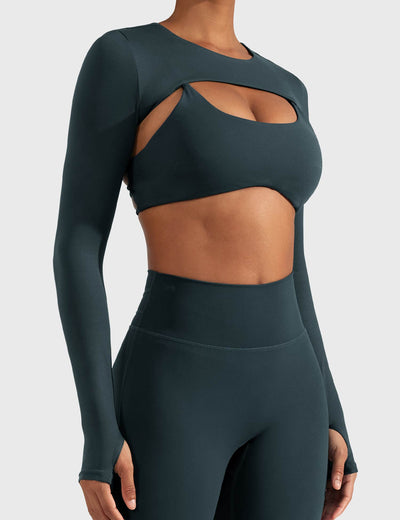 Yeoreo Crissy Long Sleeve Bolero Shrug